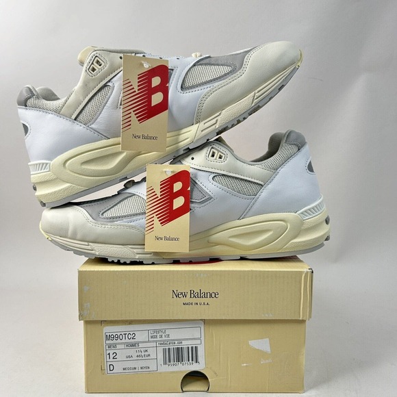 New Balance x Teddy Santis Shoes 990v2 “Sea Salt” 2024 - Picture 3 of 5